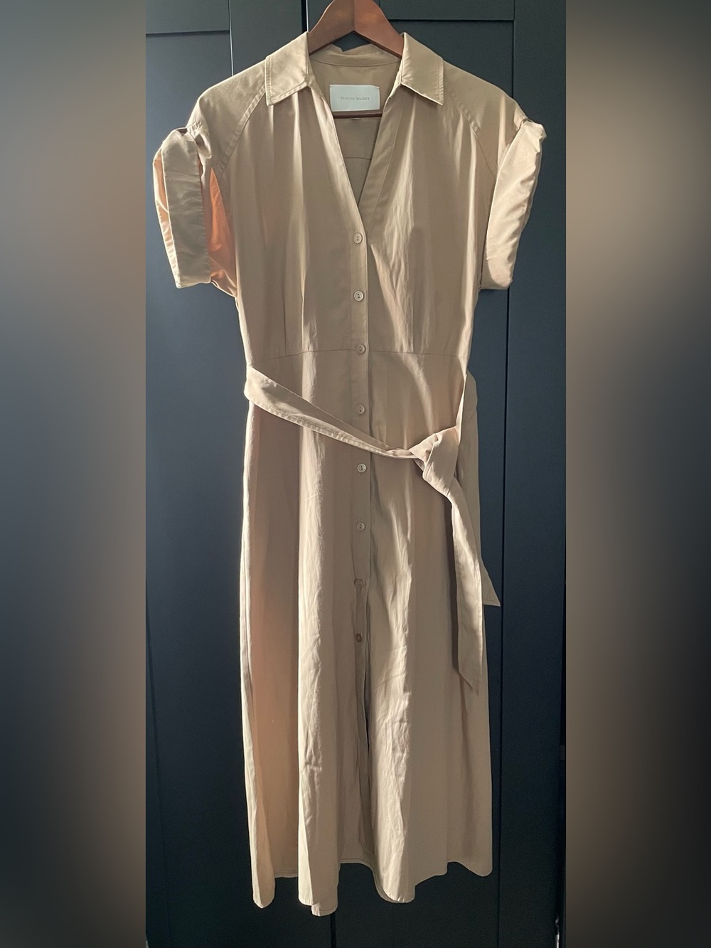 Beautiful & Elegant Brochu Walker Fia Belt Dress in Sahara size S